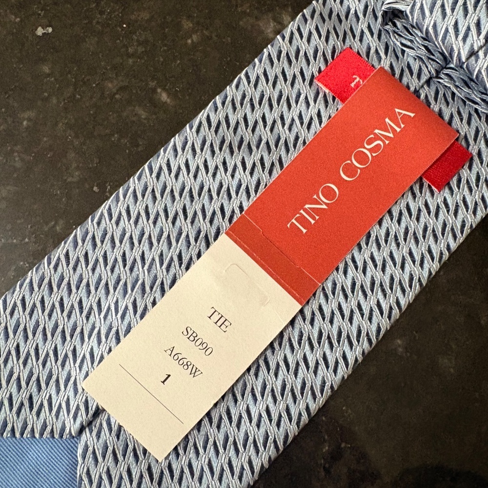 NWT ๐ฎ๐น designer Tino Cosma Designer Silk Tie - Picture 6 of 7